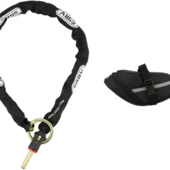Abus ACH 6KS BK Rahmenschlosskette Mit ST5950 Transporttasche