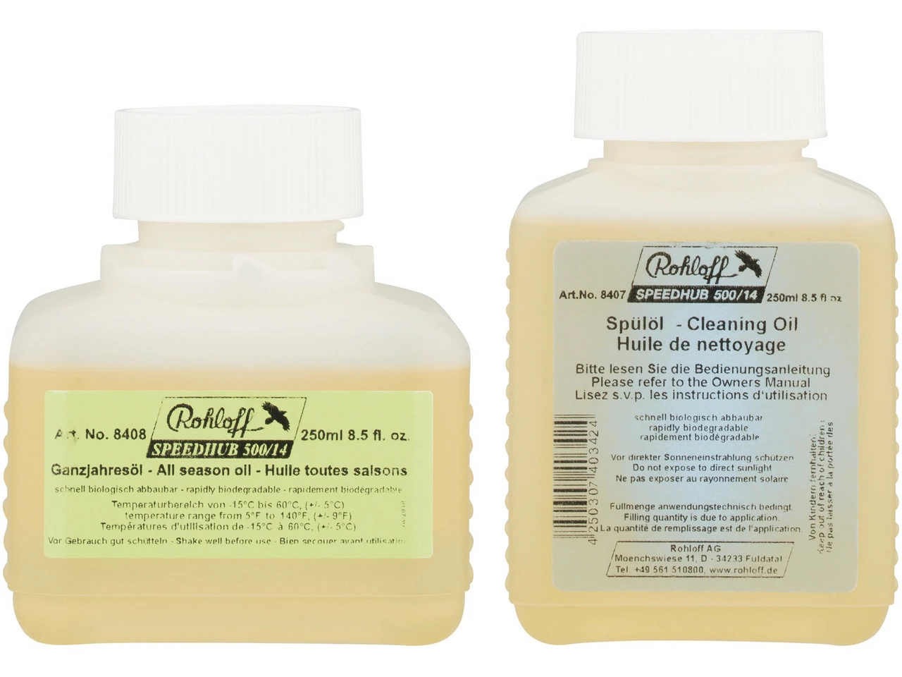 Rohloff Oil Of Speedhub 500/14 Öl-Set 2 Rohloff Oil Of Speedhub 500/14 Öl-Set – Bild 2