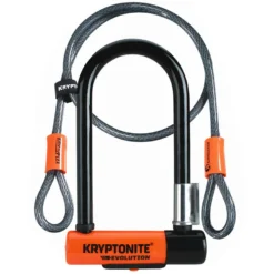 Kryptonite Evolution Mini 7 Bügelschloss Mit Kryptoflex® Kabel