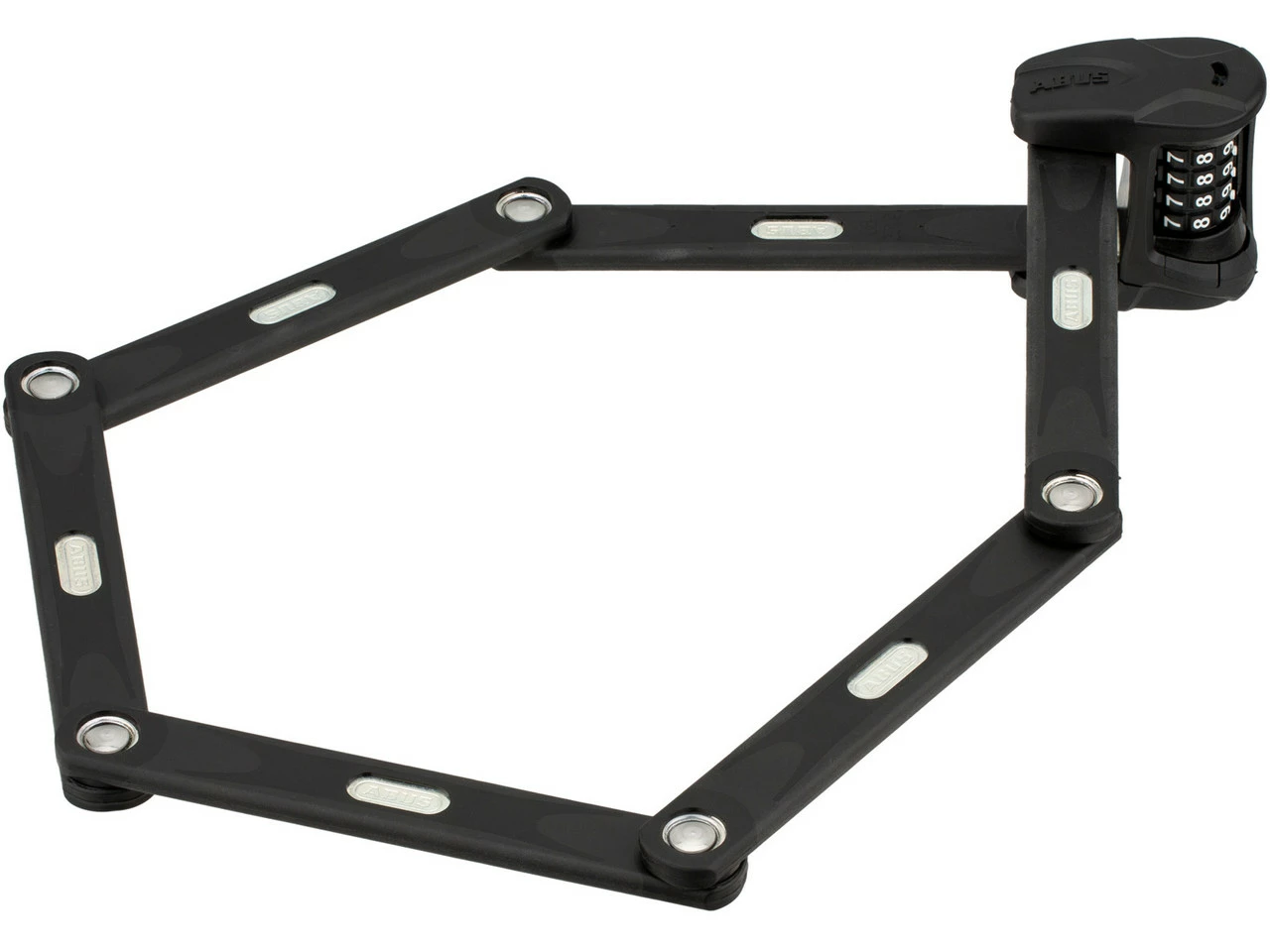 Abus Bordo Combo 6100 ST Faltschloss Mit Transporttasche 2 Abus Bordo Combo 6100 ST Faltschloss Mit Transporttasche – Bild 2