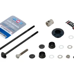 Pitlock Sicherung Set 03/GA Vorderrad + Hinterrad + Ahead -Fahrradladen 357758