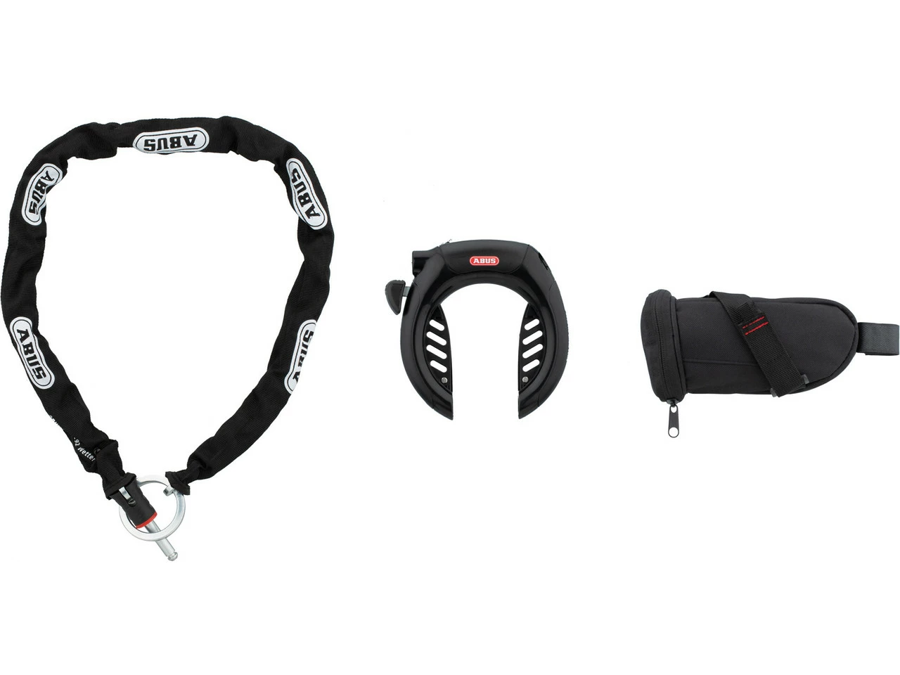 Abus Pro Shield Plus 5950 Rahmenschloss Mit Einsteckkette Und Satteltasche 1 Abus Pro Shield Plus 5950 Rahmenschloss Mit Einsteckkette Und Satteltasche