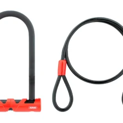 Abus Ultimate 420 Bügelschloss Mit Cobra 10/120 Kabel Und USH Halter