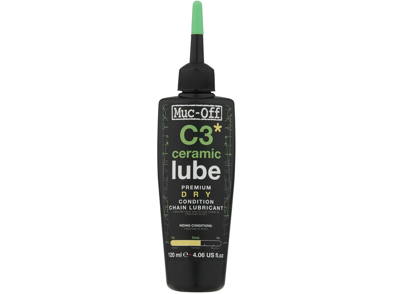 Muc-Off C3 Ceramic Dry Lube Kettenschmiermittel 3 Muc-Off C3 Ceramic Dry Lube Kettenschmiermittel – Bild 3