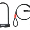 Abus Facilo 32 Bügelschloss Mit Cobra 10/120 Kabel Und USH Halter