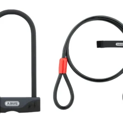 Abus Facilo 32 Bügelschloss Mit Cobra 10/120 Kabel Und USH Halter