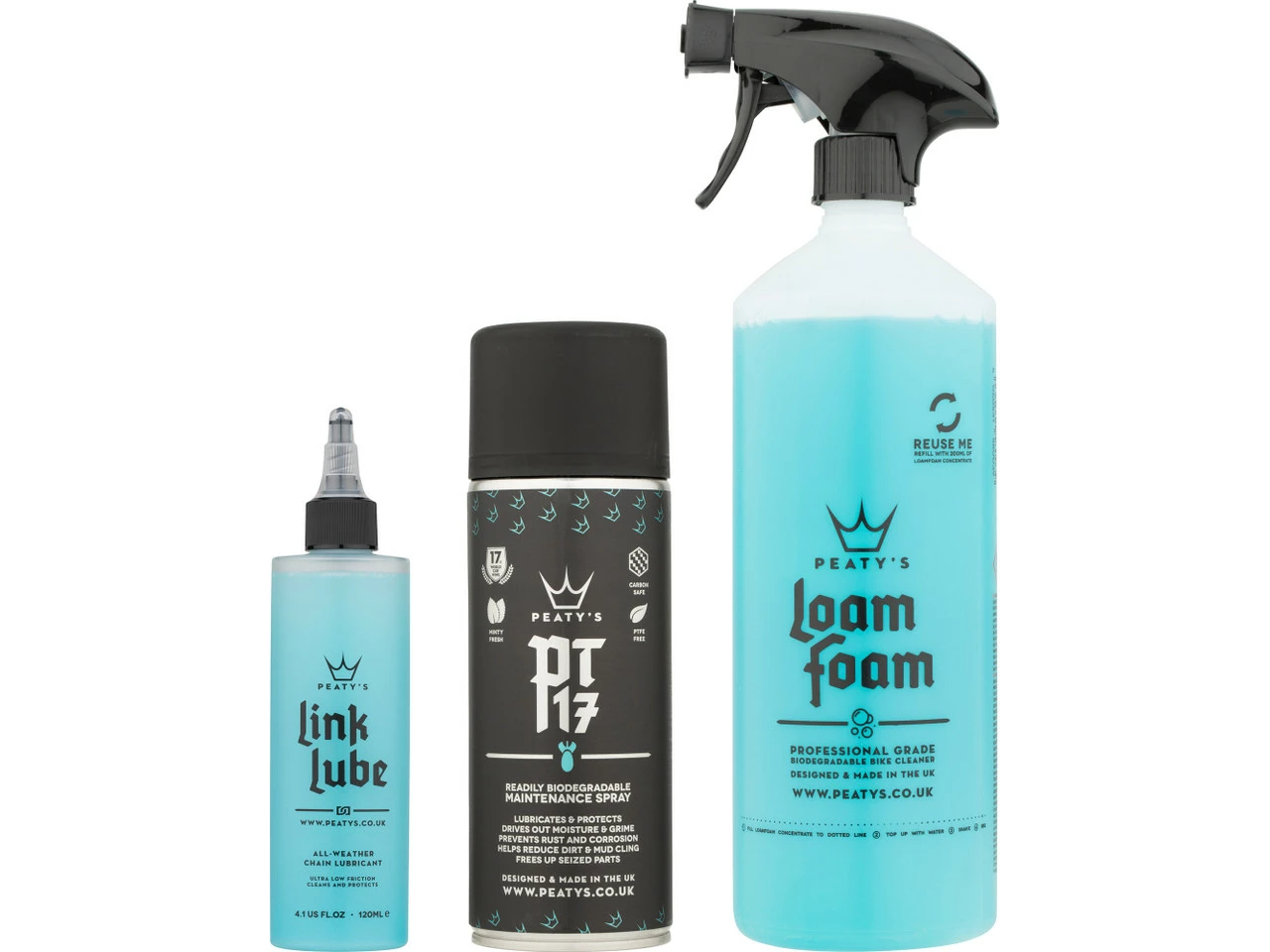 Peatys Wash Prevent Lubricate Reinigungsset 1 Peatys Wash Prevent Lubricate Reinigungsset
