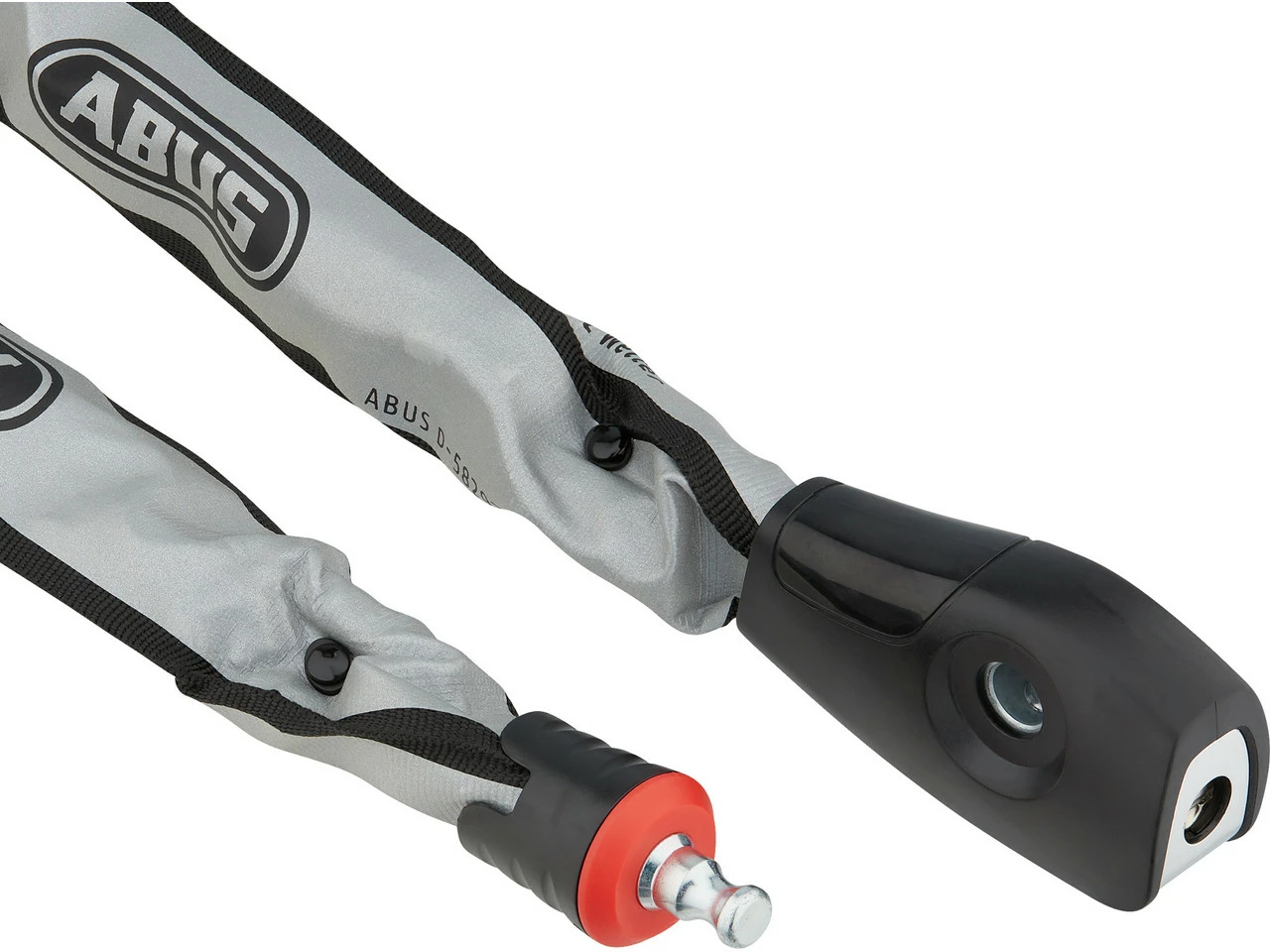 Abus Catena 6806K Reflective Kettenschloss 2 Abus Catena 6806K Reflective Kettenschloss – Bild 2