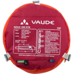 VAUDE Sioux 400 SYN Schlafsack -Fahrradladen 439712
