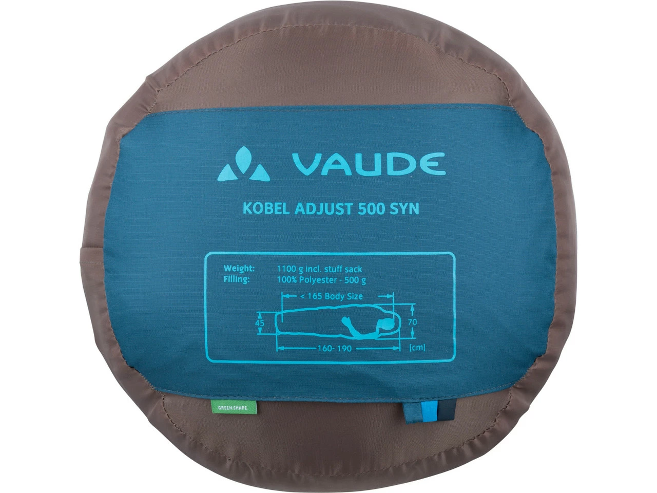 VAUDE Kobel Adjust 500 SYN Kinderschlafsack 15 VAUDE Kobel Adjust 500 SYN Kinderschlafsack – Bild 15