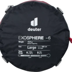 Deuter Exosphere -6° L Schlafsack -Fahrradladen 439851
