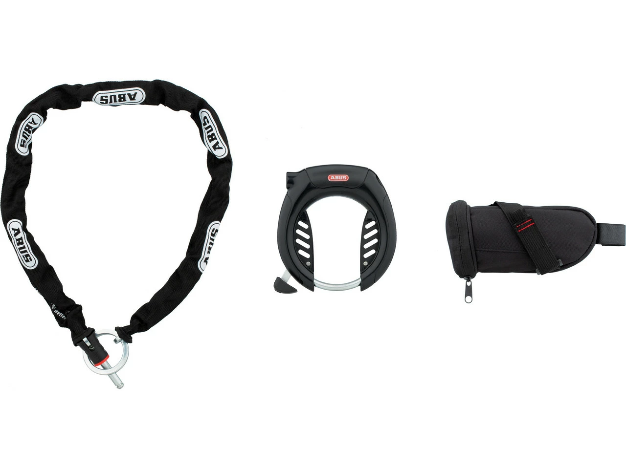 Abus Pro Shield XPlus 5955 NR Rahmenschloss+Einsteckkette+ST-Tasche - OEM 1 Abus Pro Shield XPlus 5955 NR Rahmenschloss+Einsteckkette+ST-Tasche - OEM