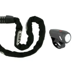 Abus Tresor 1385 Schloss + Sigma StVZO Beleuchtungsset Safe & Secure Bundle