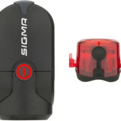 Abus Tresor 1385 Schloss + Sigma StVZO Beleuchtungsset Safe & Secure Bundle -Fahrradladen 460808