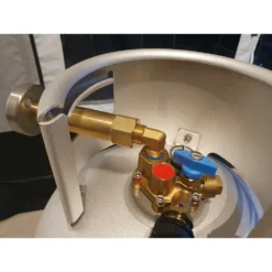 Adapter LPG Direktbetankung Gasflasche - G3/4 -16 UNF Auf W21,8 X 1/14" LH - 68mm 7 Adapter LPG Direktbetankung Gasflasche - G3/4 -16 UNF Auf W21,8 X 1/14" LH - 68mm -Fahrradladen adapter lpg direktbetankung gasflasche g34 16 unf auf w218 x 114 lh 68mm 3