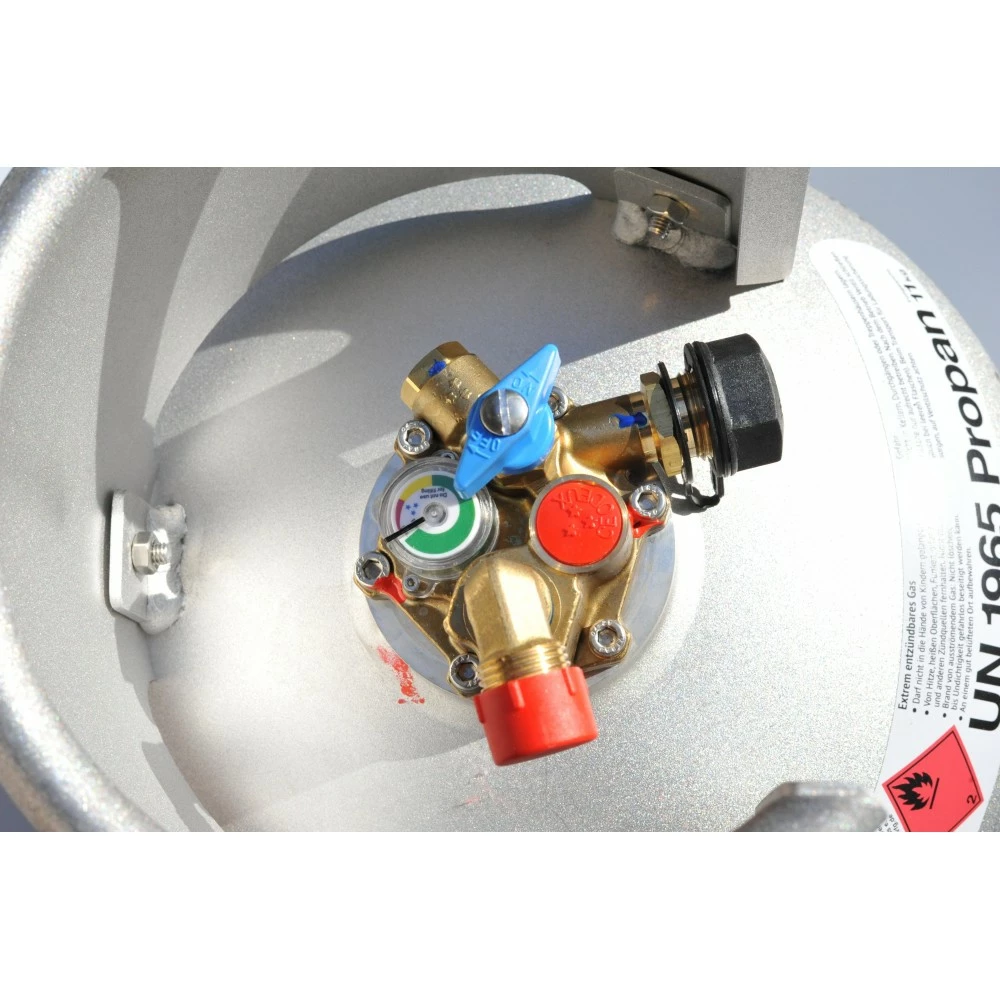 ALUGAS - Aluminium Tankgasflasche 11 Kg Wiederbefüllbar TRAVELmate 27,2 Liter Travel Mate 4 ALUGAS - Aluminium Tankgasflasche 11 Kg Wiederbefüllbar TRAVELmate 27,2 Liter Travel Mate – Bild 4