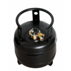 CAMPKO - Stahl Tankgasflasche, 6kg, Wiederbefüllbar, 15 Liter, 385mm, Multiventil Mit 80%-Füllstop, Ohne Zubehör -Fahrradladen campko stahl tankgasflasche 6kg wiederbefuellbar 15 liter 385mm multiventil mit 80 fuellstop ohne zubehoer 2