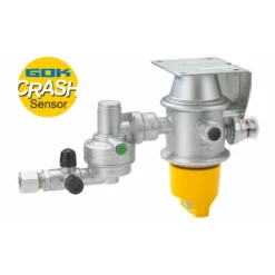 Caramatic DriveTwo, Horizontal - Zweiflaschen-Betrieb GOK Gasdruckregler Crashsensor