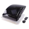 Dachhaube Mit Raincover Dachventilator MaxxFan Deluxe Rauchglas Schwarz