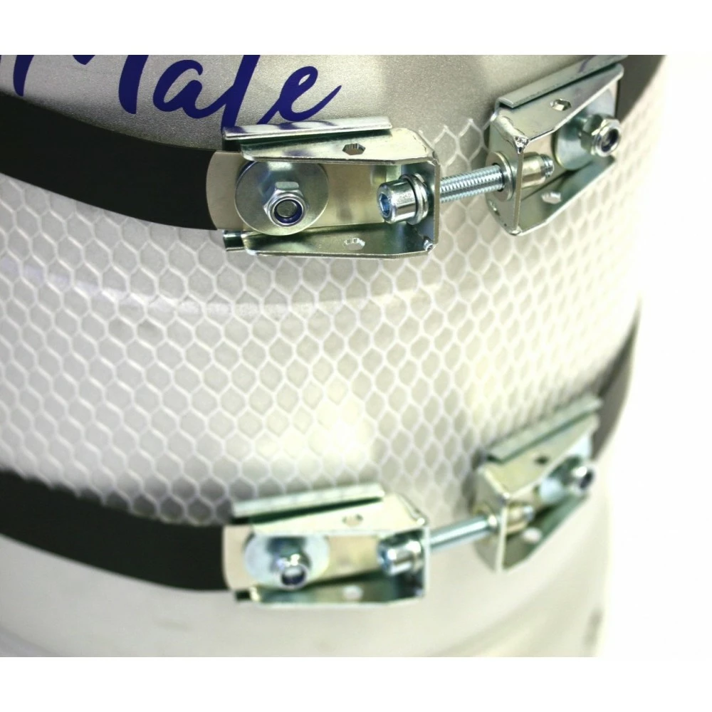 Doppel-Wandhalterung Gastankflasche Campko Flaschenhalter EDELSTAHL 2 Doppel-Wandhalterung Gastankflasche Campko Flaschenhalter EDELSTAHL – Bild 2