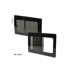 Glasschiebefenster Getönt Fiat Ducato Ab Bj. 07, 1360x585, Mitte Rechts, Carbest Fenster