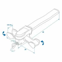 Lenkradsicherung Lenkradschloß Als Diebstahlsicherung Lenkradkralle Wohnmobil, PKW, Kastenwagen -Fahrradladen lenkradsicherung lenkradschloss als diebstahlsicherung lenkradkralle wohnmobil pkw kastenwagen 4