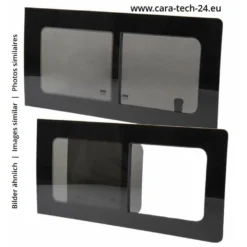 Schiebefenster, Glasfenster Getönt VW Crafter Ab Bj. 18, 1488x713, Vorne Links, Carbest Fenster