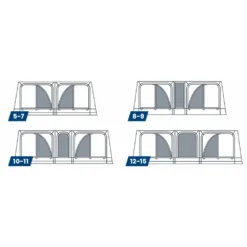 WIGO Rolli Plus Markisenzelt Lounge 3,00 M -Fahrradladen wigo rolli plus markisenzelt lounge 300 m 4